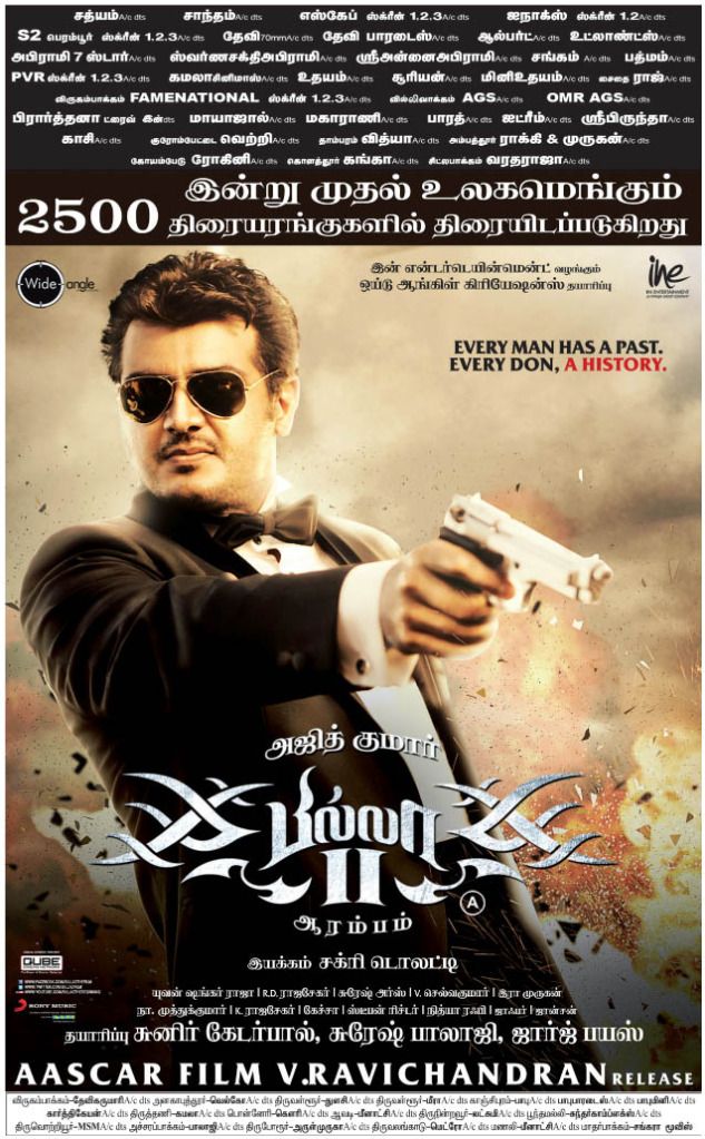 Billa 2 (2012) Scam 400MB Xvid Tamil Movie Download