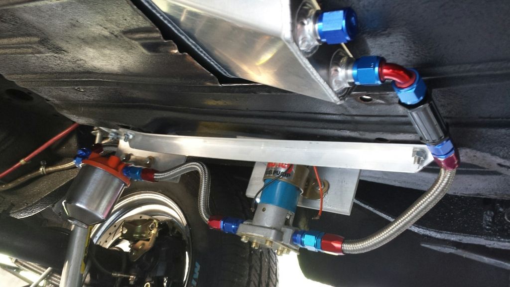How did you mount your electric fuel pump Chevy Nova Forum