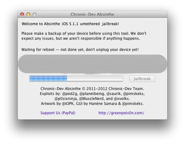 Jailbreak iPad 3, iPad 2, iPad 1 iOS 5.1.1 UnTethered With Absinthe 2.0 - 4