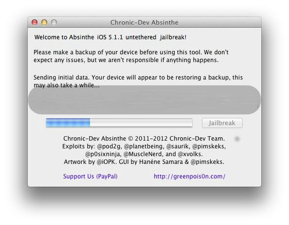 Jailbreak iPad 3, iPad 2, iPad 1 iOS 5.1.1 UnTethered With Absinthe 2.0 - 3