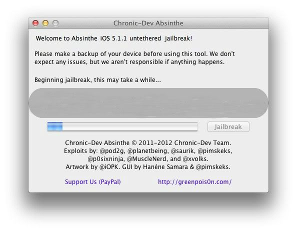 Jailbreak iPad 3, iPad 2, iPad 1 iOS 5.1.1 UnTethered With Absinthe 2.0 - 3