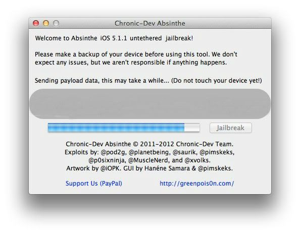 Jailbreak iPad 3, iPad 2, iPad 1 iOS 5.1.1 UnTethered With Absinthe 2.0 - 7