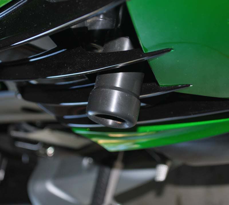 Muzzy's frame sliders ZX14R Kawasaki World