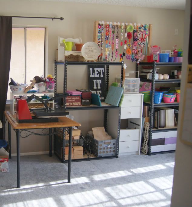 Craft Room Tour with Rebekah of Rebekah Dawn Designs on Craftaholics Anonymous