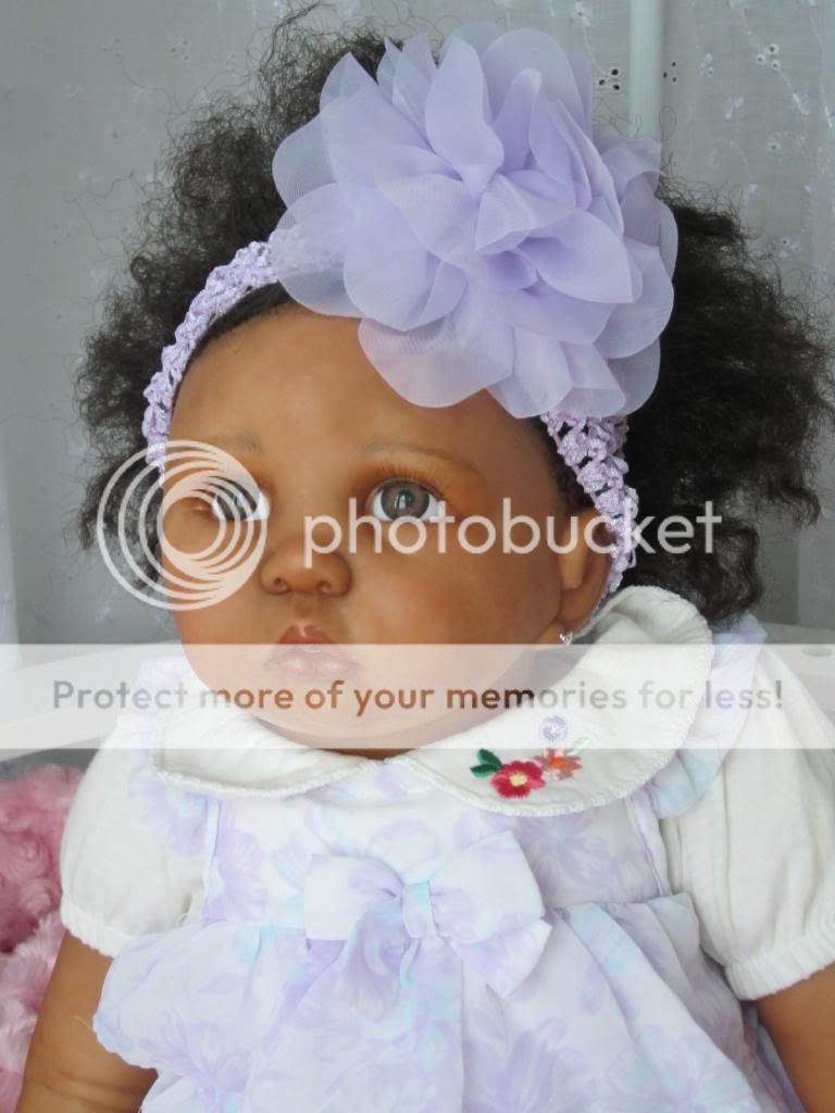 Adorable "Malia" Reborn Baby Girl Doll Black African American
