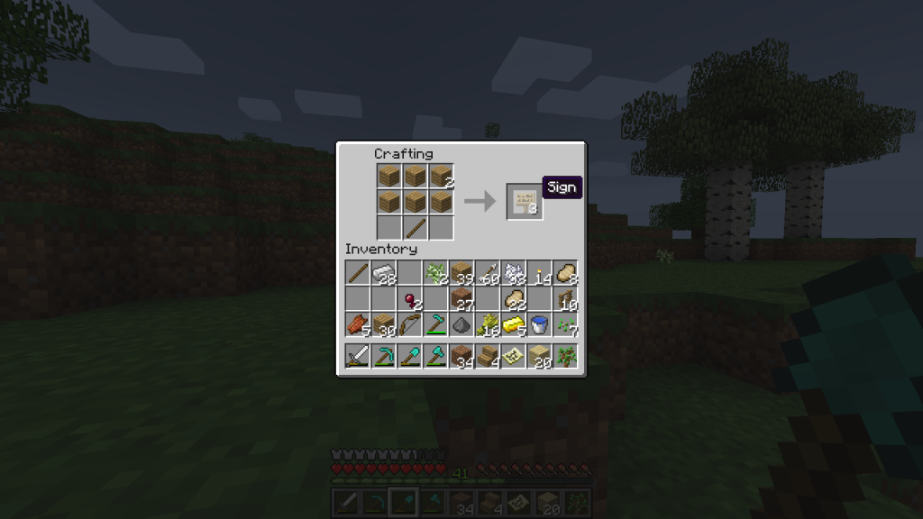 Minecraft 1 3 Stackable Signs Recent Updates And Snapshots Minecraft Java Edition Minecraft Forum Minecraft Forum