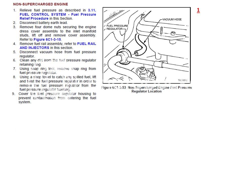 VT Fuel Pressure Regulator Change Just Commodores